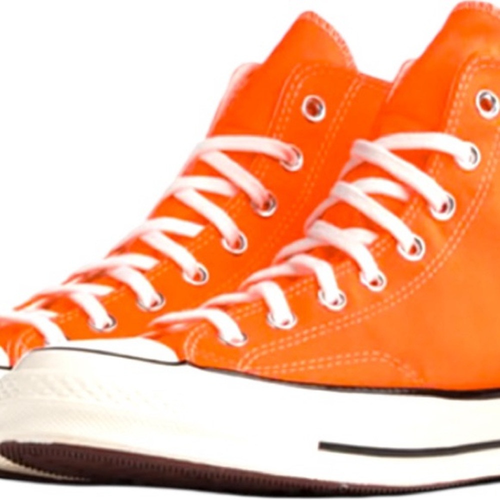 Converse Orange High-Top Sneakers Converse High Top - Picture 3 of 3